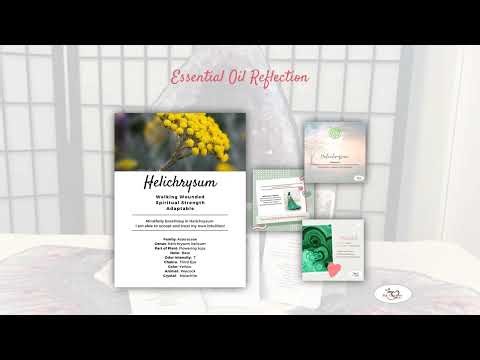 Sunday Essential Oil Reflection | Helichrysum for Compassion🌿