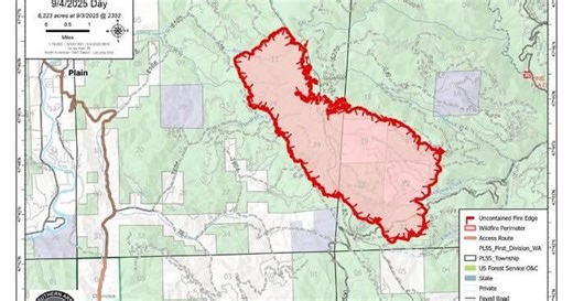 Evacuation levels updated for Lower Sugarloaf Fire near Ardenvoir and Plain