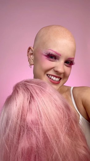 Emmy | COLOR CODE BTS… feeling pink today The makeup: -my nails are from Glamnetic @glamnetic -for my eye brows im using the Colourpop Lost in... | Instagram