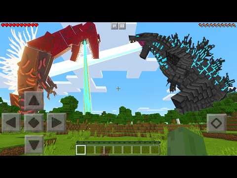 I Found GODZILLA vs GODZILLA NIGHTMARES in Minecraft Pocket Edition...