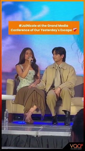 Our Yesterday’s Escape Grand Media Conference with Jairus Aquino & Nicole Omillo
