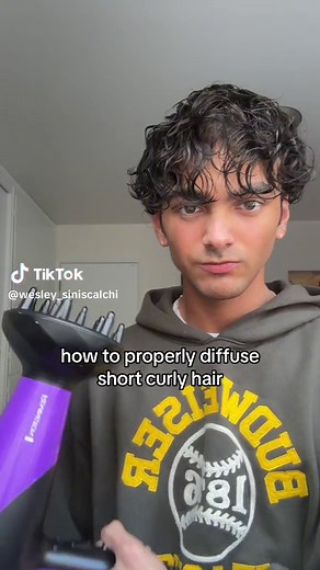 Short Curly Hair Diffusing Techniques