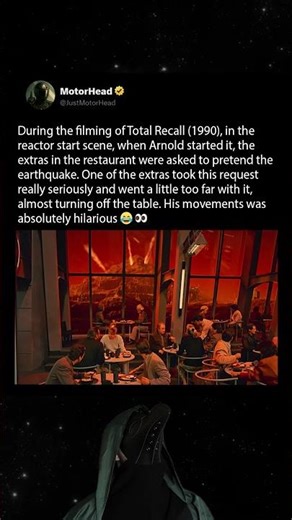 In Total Recall 1990, Arnold Schwarzenegger did something
