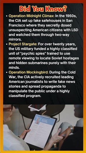 The CIA Experiments You Weren’t Supposed to Know
