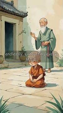 Zen Lesson: How to Think Less & Be Present | Mindfulness Story