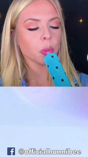 Close-Up of Unique Blue Polka Dot Container