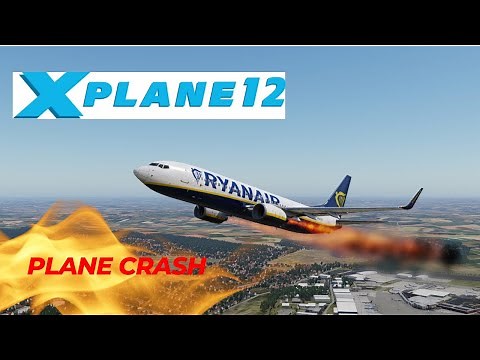 X-Plane 12 Plane Crash