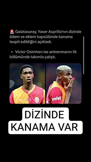 GALATASARAY’DA SAKATLIK KRİZİ