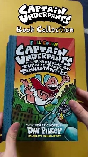 My Complete Captain Underpants Collection (2022) #shorts