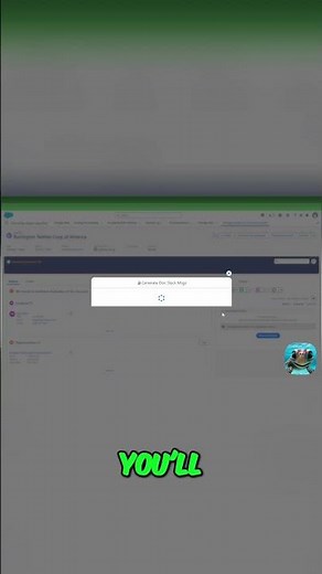 Generate Documents in Salesforce Without Leaving - CLM API Power! #shorts