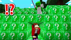 速通玩家与猎手在幸运方块世界的终极对决