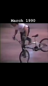 DMC freestyle march 1990 🔥 | Bmx Flatland and More