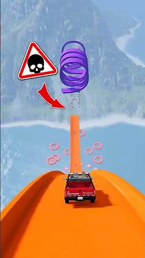 PICKUP vs CRAZY CRASH JUMP 🔥 Best Cars, Trucks Crashing Game Simulator Jumping Car Games Gameplay