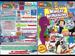 Nickelodeon Nick Jr & Hit Favorites Winter WonderLand DVD