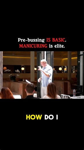 The Restaurant Launch on Instagram: "Restaurant Owners & Managers — want to turn your $300 tables in 62 minutes without making guests feel rushed? It starts with understanding the difference between pre-busing and manicuring. Every restaurant in America pre-buses — they’ll grab the plates at the end. But manicuring? That’s the next level. Manicuring means: ✅ Removing anything that’s not essential to the dining experience — wrapper, lime, straw paper, empty ramekin — as soon as it hits the table.