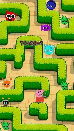 Peppa Pig Hunts Sprunki in a Locked Maze! 🧟‍♀️😱 | Funny Animation