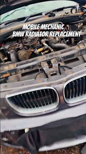 Bmw radiator change #repair #reels #bmw #carmaintenance #birmingham #mechanic #repairspecialists#car