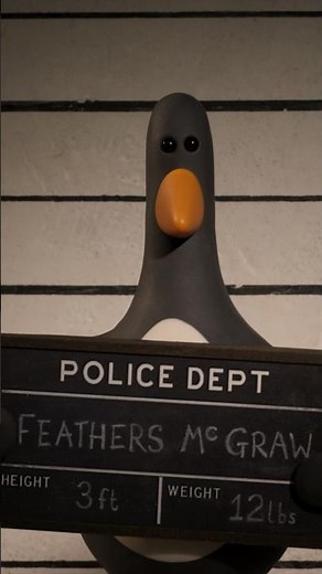 Feathers McGraw is one bad egg 🐧 Wallace & Gromit: Vengeance Most Fowl, now playing on Netflix