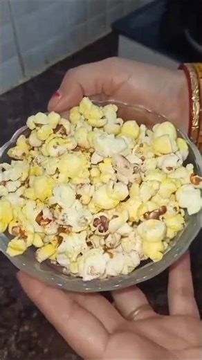 🍿popcorn recipe🍿😋#shortvideo