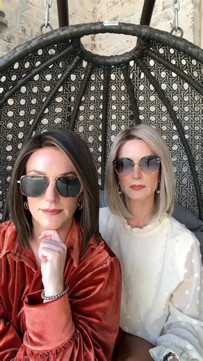 @txheadliners on Instagram: "Just two girls in their bob era… never taking ourselves too seriously and having the BEST time 😂💁‍♀️ 💁🏻‍♀️Brias in Belle Tress Nina (coolest dark brown) 💁🏼‍♀️Lisa’s rocking Raquel Welch cruise control (shaded biscuit) Shop our styles: @wigsbypattispearls_ Code: TX30 + FREESHIP #bob #wig #WigLife #momdaughter #shortwigstyle"