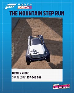 This track is the absolute pinnacle of innovation. You jump, jump and jump, and just when you think you've mastered it... surprise! You jump again. It's a smooth ride, assuming you define 'smooth' as including unexpected chaos, that is. Enjoy! | Forza Horizon