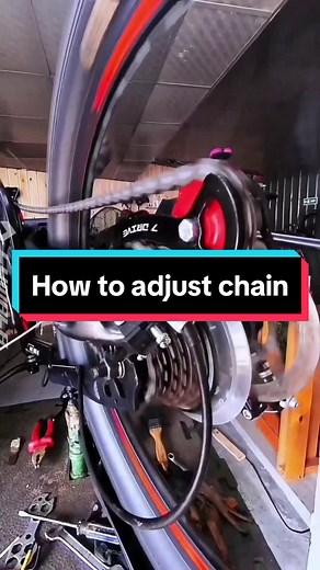 Bicycle Chain Adjustment Guide