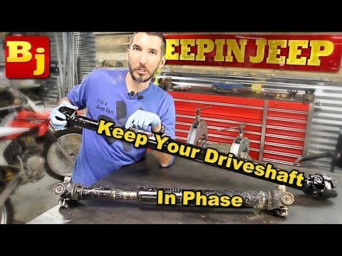 How To Phase a Driveshaft