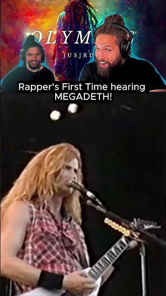 Rapper's first time hearing MEGADETH!
