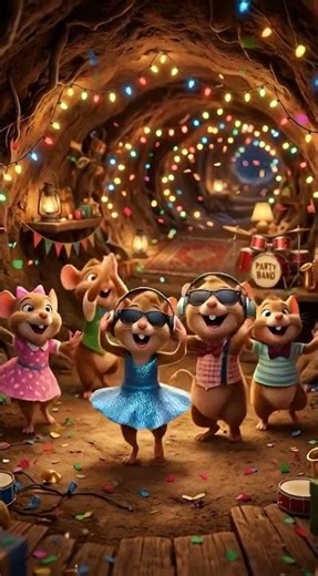 Can you believe Mouses Dancing party #rats #shorts