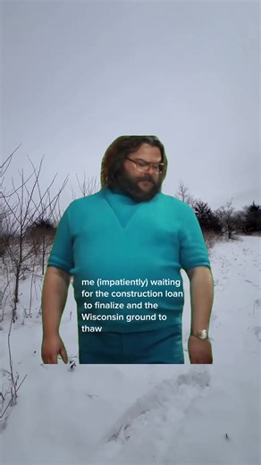 This is taking forever….and it’s just the beginning! #custombuild #homebuild #hurryupandwait #springbuild #wisconsin