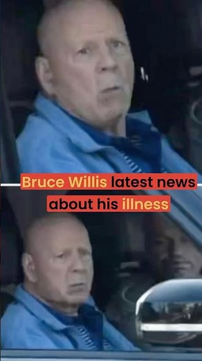 Bruce Willis latest news about his illness #BruceWillis #News #HollywoodLegend #DementiaAwareness