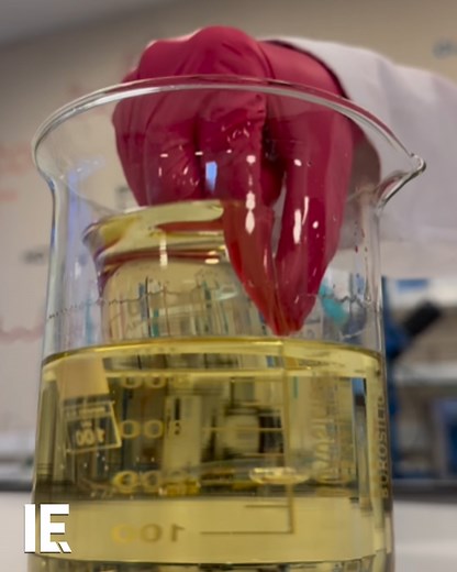 246K views · 243 reactions | Through refraction physics, the small beaker disappears inside the bigger beaker. : Instagram / @dr.gunkara | Interesting Engineering | Facebook