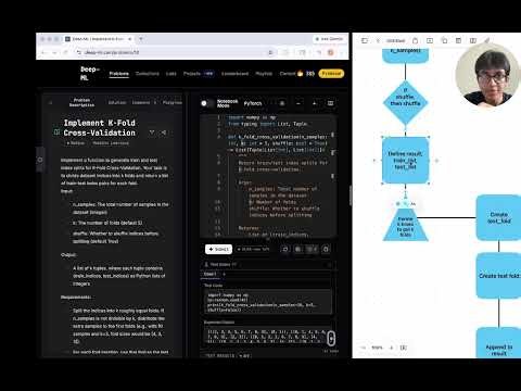 Deep-ML #18 — Implementing K-Fold Cross-Validation