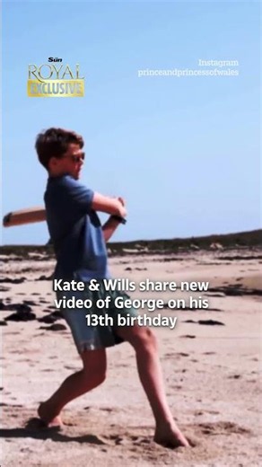 Kate & Wills share new video of George on his 13th birthday