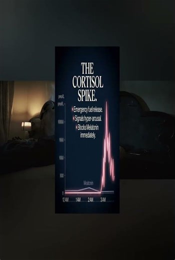 The 2 AM Cortisol Spike: Why It’s Not Random