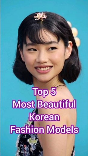 Top 5 Most Beautiful Korean Fashion Models of 2023 #shorts #kpop #korean #koreanfashion
