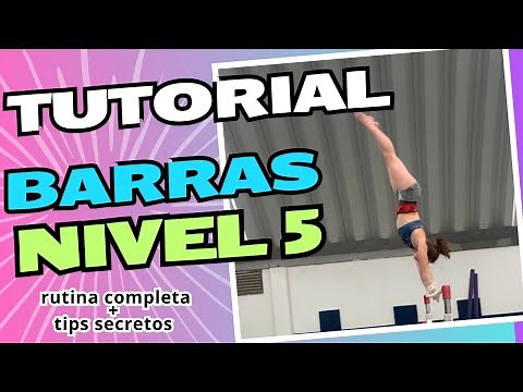 Level 5 artistic gymnastics bars tutorial