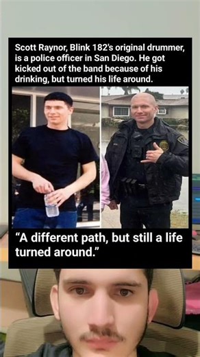 Blink-182’s Original Drummer Scott Raynor Is Now a Police Officer — His Life Turnaround