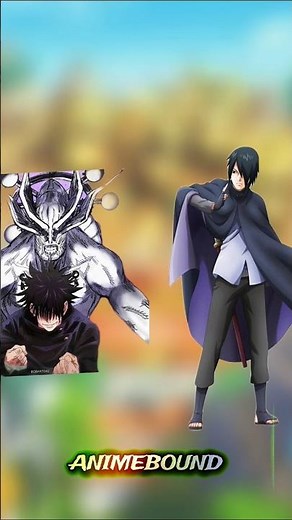 "Sasuke vs Megumi Fushiguro | Parallel Evolution Battle" #animecomparison #animebound #naruto
