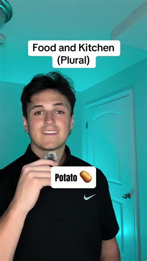 Learn Food and Kitchen Plural Nouns ↓ Follow @rean.english for daily lessons 📚 #englishlesson #englishclass #englishlearning #englishtips