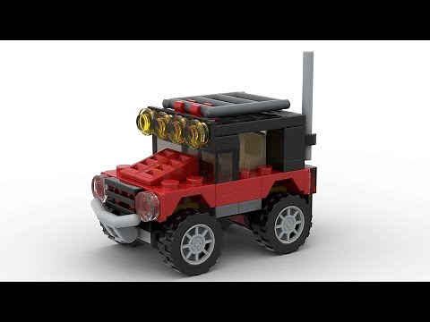 Lego 31040 Desert Racers Speed Build Studio Bricklink LDD by PLegoBB