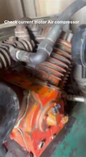 Check current motor Air compressor