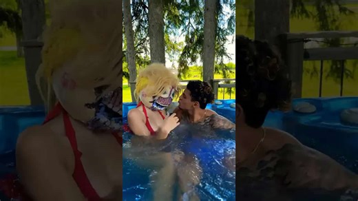 Hot Tub Horror: Couple's Spooky Swim