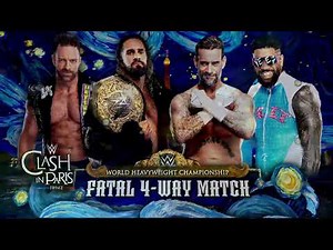 The Official Full Match Card for WWE Clash in Paris | SmackDown Aug 29, 2025