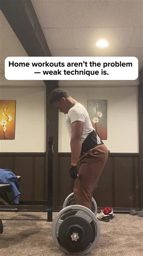 Home workouts are a great and effectively to build a strong aesthetic body. Dead lifting is a great compound movement that hits multiple muscles, but you must be careful. Build other supporting muscles as well to promote your personal safety and do not overdo it. Your homework workouts should be built upon compound movements not random bodyweight circuits you find online. #deadlifts #homeworkoutsforbeginners #compoundmovements