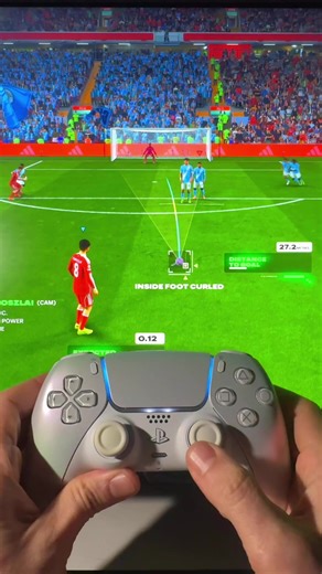 FC 26 Szoboszlai Freekick tutorial ⬆️⬇️ #fc26 #fc25 #ps5 #ps4 #fifaskills