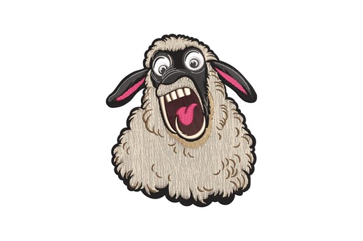 Funny Sheep Embroidery Design, Sheep Machine Embroidery Design, 4 Sizes, Instant Download - Etsy