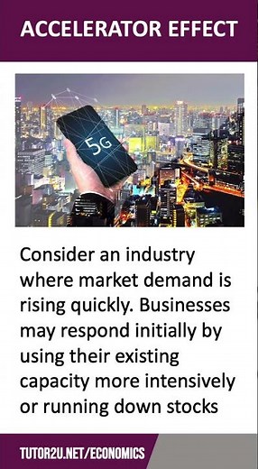 Accelerator Effect | 60 Second Economics | A Level & IB