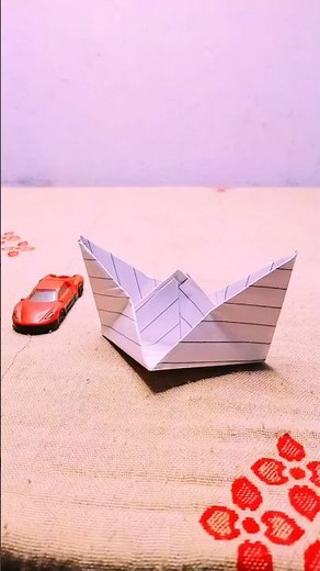 How to Make a Paper Boat | Easy Origami Step-by-Step DIY for Kids ⛵
