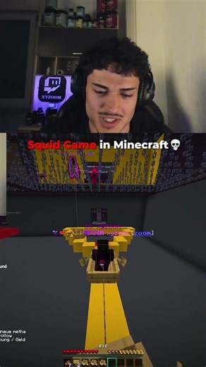 Squid Game in Minecraft #minecraft #squidgame #hugosmp #deutsch #shorts